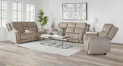 Parker Living Penfield - Frappe Power Reclining Sofa Loveseat and Recliner