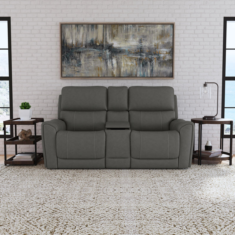 Carter Latitudes Power Reclining Loveseat with Console & Power Headrests & Lumbar - 5000006753