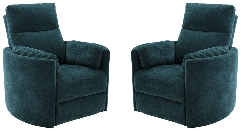 Parker Living Radius Power Swivel Glider Recliner Two Pack
