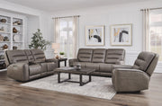 Parker Living Lawson - Sydney Brunette Zero Gravity Power Reclining Sofa Loveseat and Recliner
