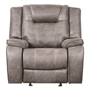 Parker Living Blake - Desert Taupe Manual Glider Reclining Sofa and Two Recliners