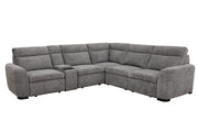 Parker Living Kline - Nightfall 6 Piece Power Sliding Sectional with Extension Footrests