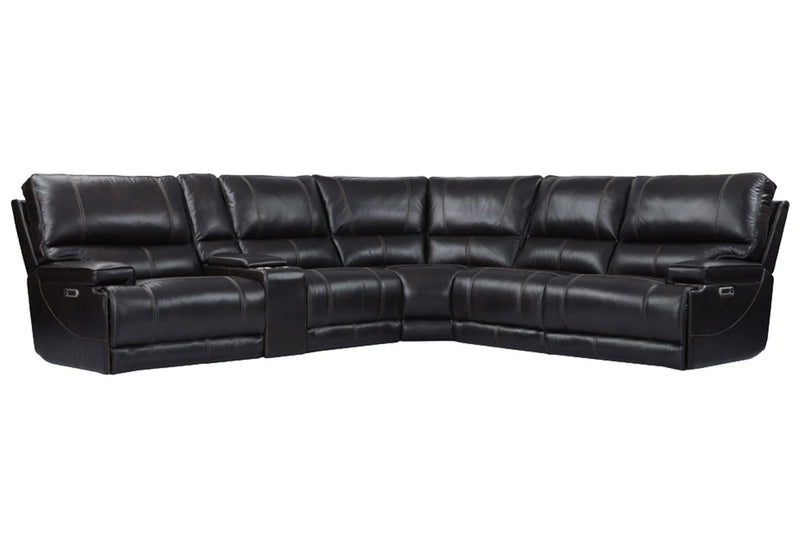 Parker Living Whitman - Powered By Freemotion 6 Piece Modular Power Reclining Sectional with Power Adjustable Headrests