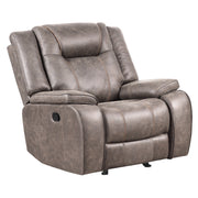 Parker Living Blake - Desert Taupe Manual Glider Reclining Sofa and Two Recliners