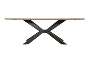 Parker House Crossings - Monaco Dining 84 Inch Rectangular Dining Table with 4 Upholstered Chairs