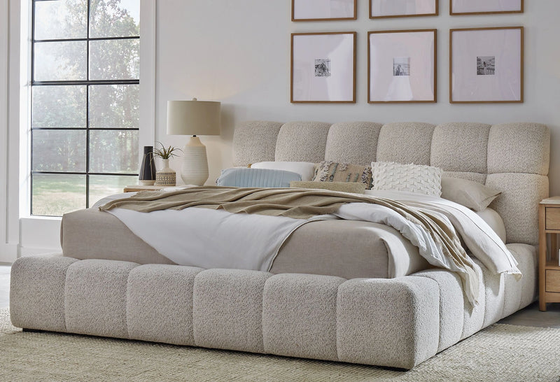 Parker Living Sleep Escape - Fluffy River Rock King Upholstered Bed