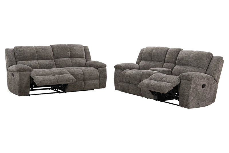 Parker Living Buster Manual Reclining Sofa and Loveseat