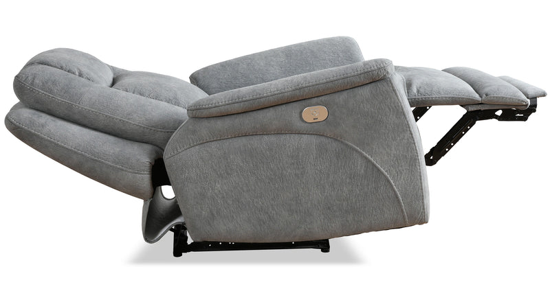 Parker Living Linus - Hudson Grey Power Reclining Sofa Loveseat and Recliner