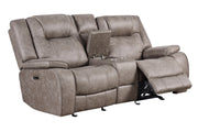 Parker Living Blake - Desert Taupe Manual Reclining Sofa and Loveseat