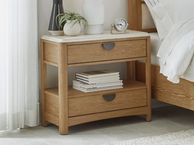 Parker House Escape - Bedroom King Panel Bed 2 Nightstands Dresser with Mirror and Chest
