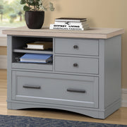 Parker House Americana Modern Functional File with Power Center