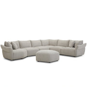 Parker Living Playful - Canes Cobblestone 6 Piece Modular Sectional