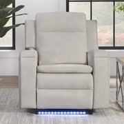 Parker Living Armstrong Power Recliner with Heat Massage and Auto-Glide Two Pack