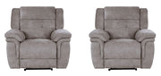 Parker Living Richland - Bristol Grey Power Recliner Two Pack