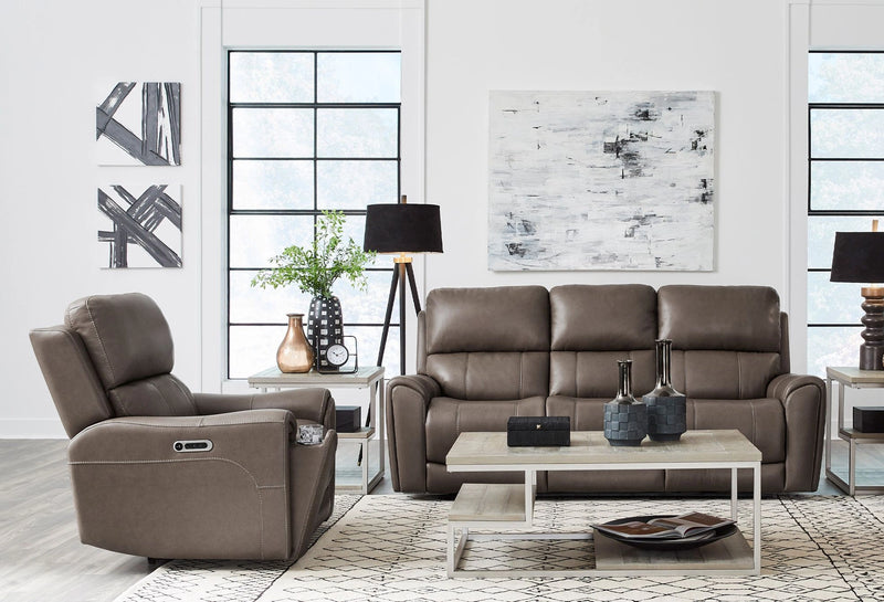 Parker Living Hancock Zero Gravity Power Reclining Sofa and Recliner