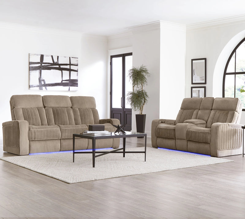 Parker Living Equinox Power Reclining Console Loveseat