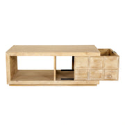 Parker House Laguna Rectangular Storage Cocktail Table with 2 End Tables