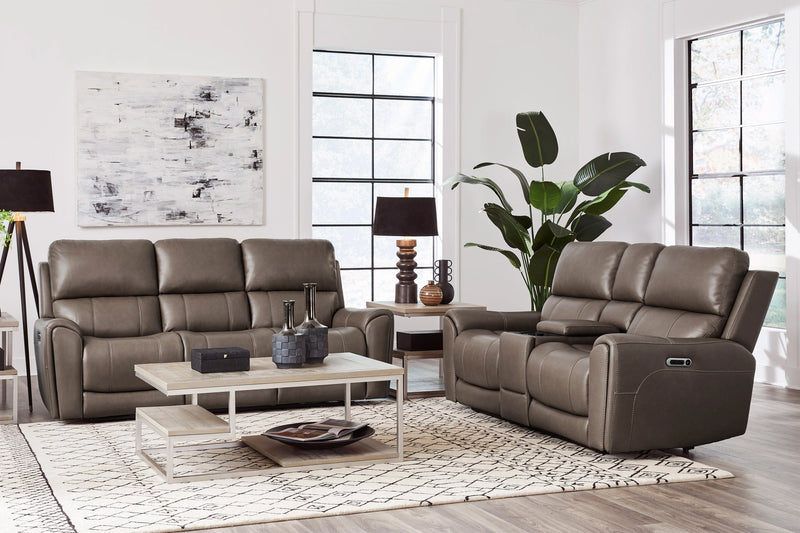 Parker Living Hancock Zero Gravity Power Reclining Console Loveseat P3