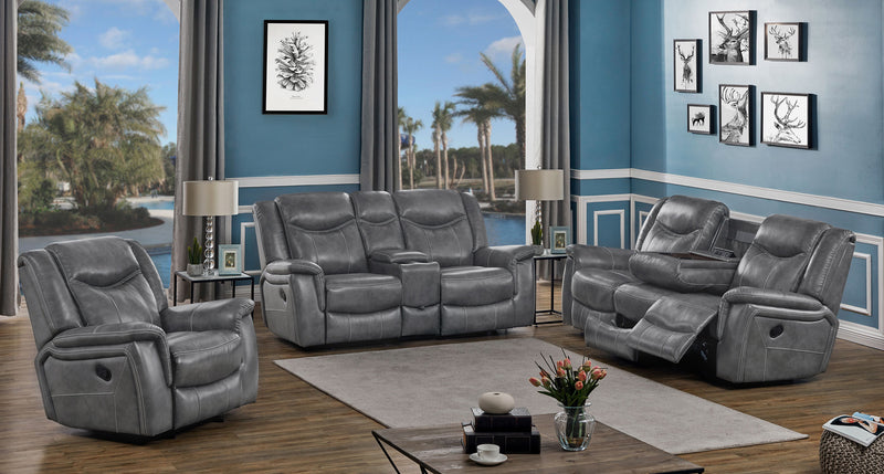Conrad Reclining Glider Loveseat