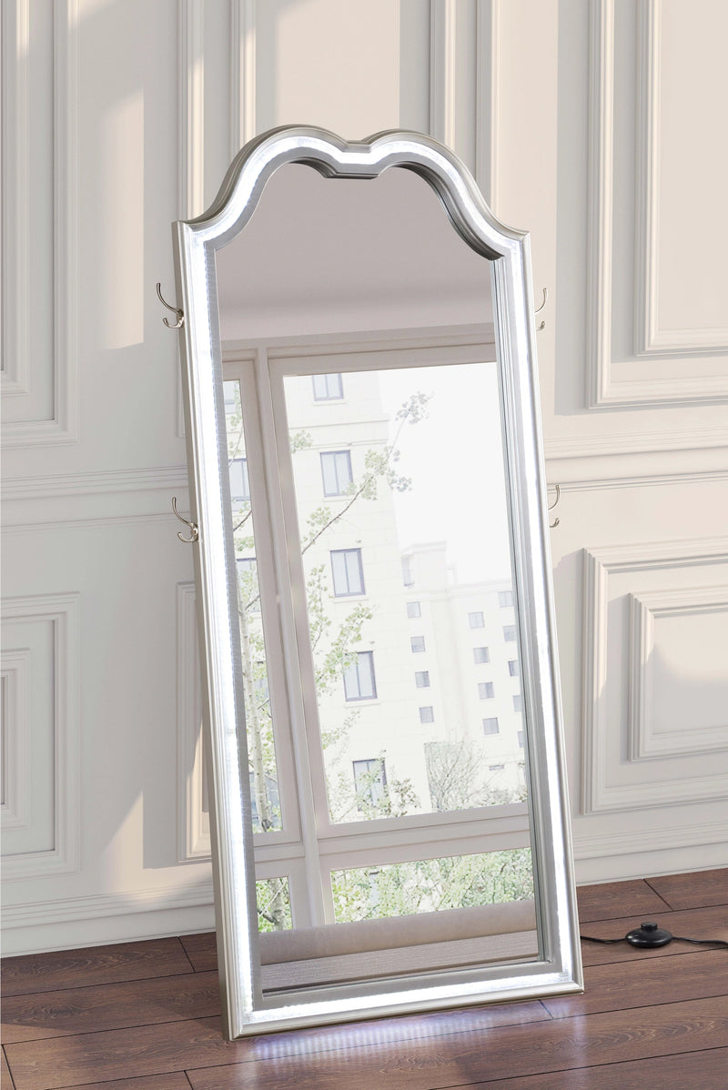 Evangeline Floor Mirror with LED Lighting