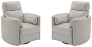 Parker Living Radius - Powered By Freemotion Cordless Power Swivel Glider Recliner Two Pack