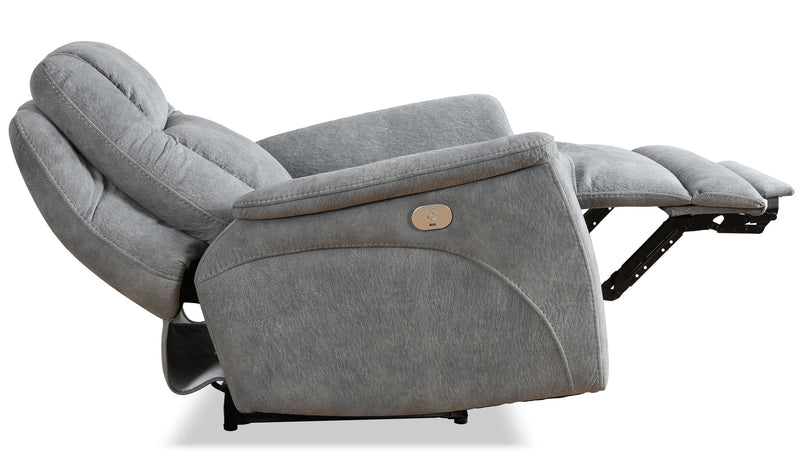 Parker Living Linus - Hudson Grey Zero Gravity Power Recliner Two Pack