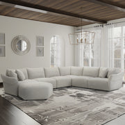 Parker Living Playful - Canes Cobblestone 6 Piece Modular Sectional