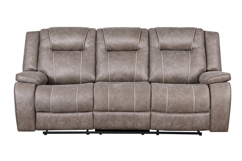 Parker Living Blake - Desert Taupe Manual Glider Reclining Sofa and Two Recliners