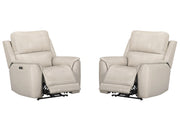 Parker Living Easton - Steamboat Brown Zero Gravity Power Recliner P3 Two Pack