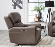 Parker Living Hancock Zero Gravity Power Reclining Sofa Loveseat and Recliner