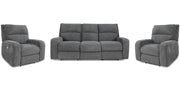 Parker Living Polaris Power Reclining Sofa and Two Recliners