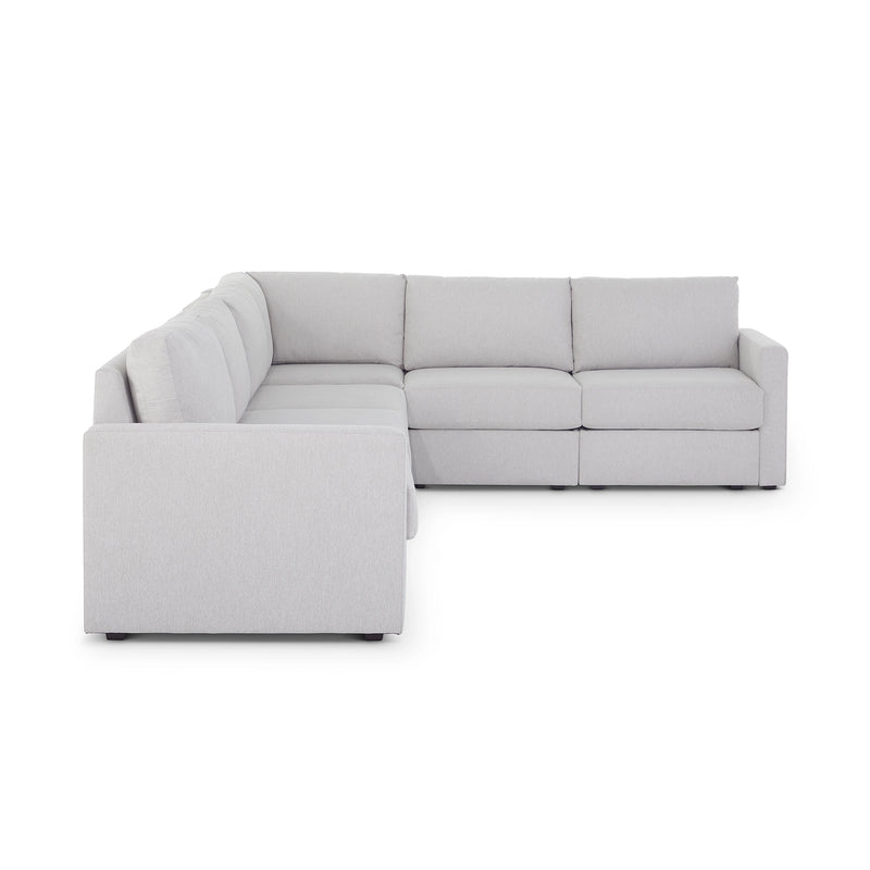 Flex 6-Seat Sectional with Standard Arm - 5000003532