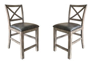 Parker House Lodge Dining Upholstered Counter Chair Two Pack