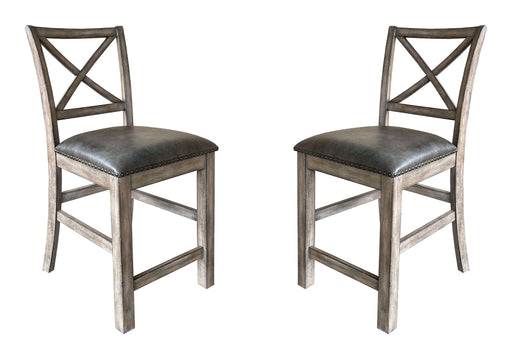 Parker House Lodge Dining Upholstered Counter Chair Two Pack