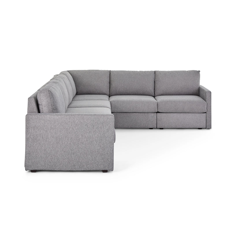 Flex 6-Seat Sectional with Narrow Arm - 5000003381