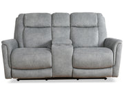 Parker Living Linus - Hudson Grey Power Reclining Sofa and Loveseat