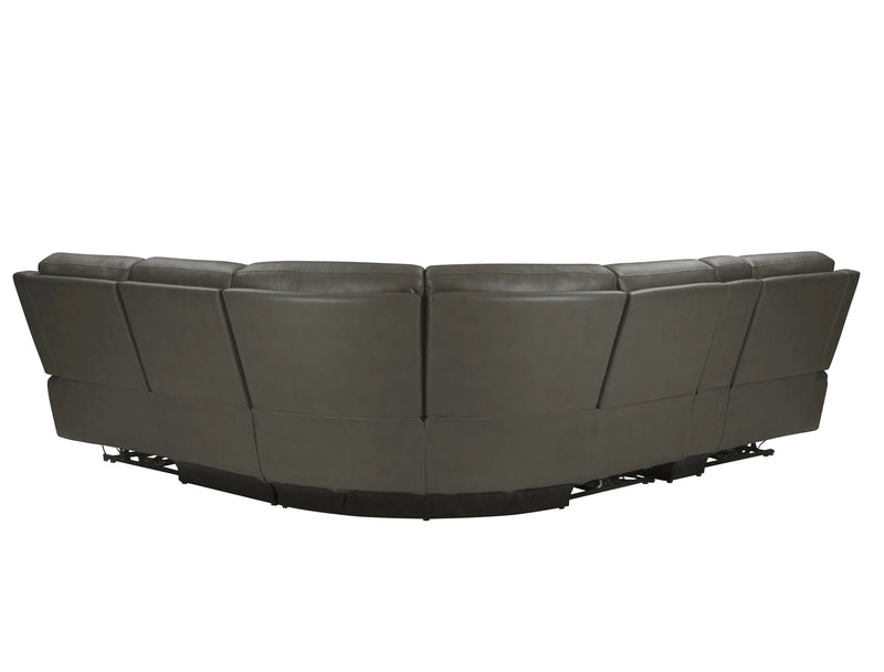 Parker Living Belmont 6 Piece Zero Gravity Power Reclining Sectional with Power Adjustable Headrests