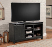 Parker House Durango Console with Sliding Door in Rustic Dark Pine