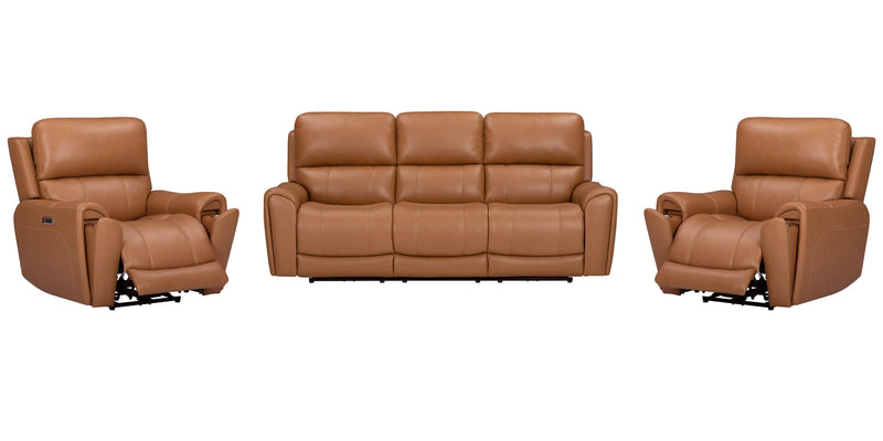 Parker Living Hancock Zero Gravity Power Reclining Sofa and 2 Recliners