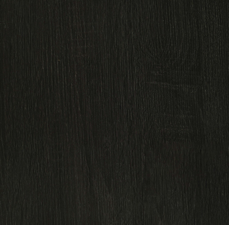 Dacre Round Coffee Table Dark Grey and Black Nickel