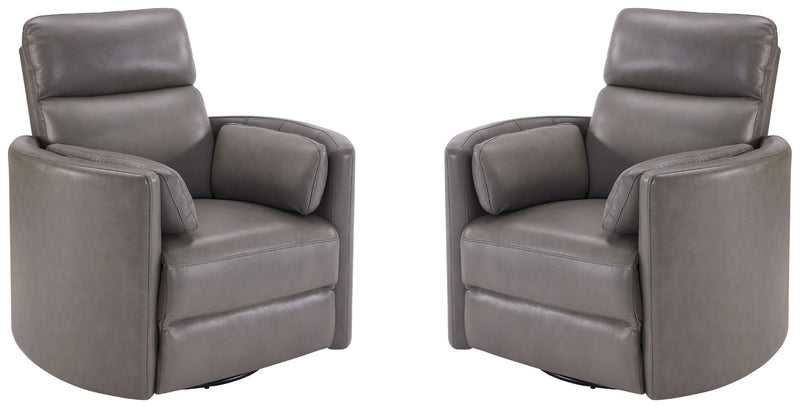 Parker Living Radius - Powered By Freemotion Cordless Power Swivel Glider Recliner Two Pack