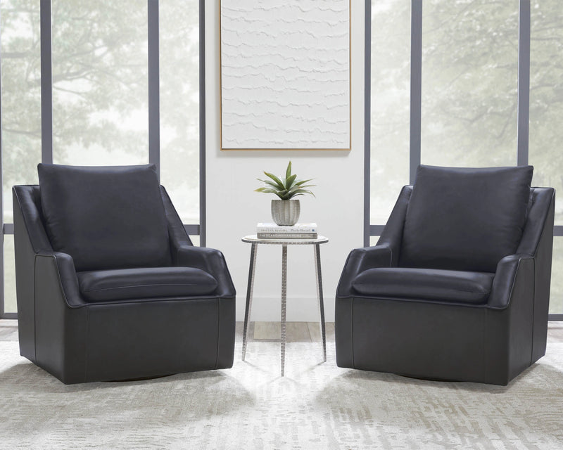 Parker Living Asher Swivel Accent Chair Two Pack