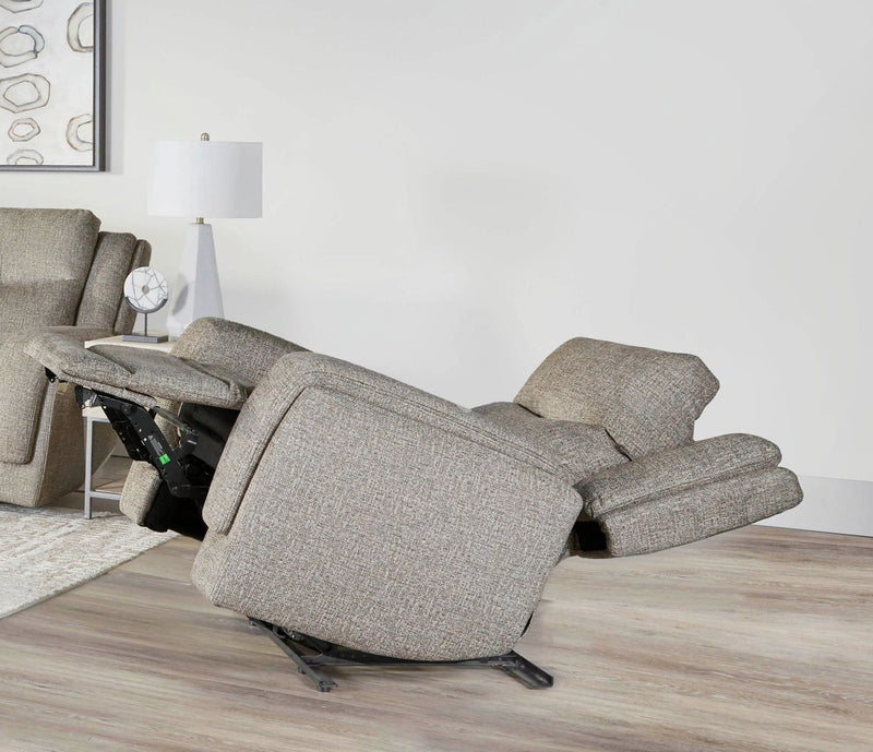 Parker Living Penfield - Frappe Power Reclining Sofa and Two Recliners