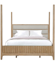 Parker House Escape - Bedroom King Poster Bed with 2 Nightstands and Dresser with Mirror