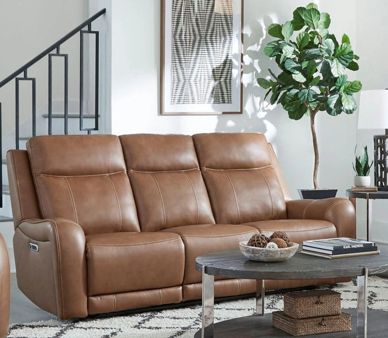 Parker Living Haywood - Butternut Power Reclining Sofa Loveseat and Recliner