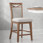 Parker House Americana Modern Dining Upholstered Counter Chair Two Pack