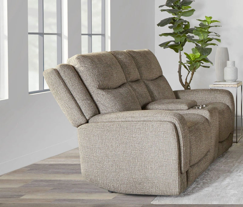 Parker Living Penfield - Frappe Power Reclining Sofa and Loveseat