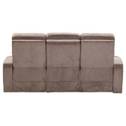 Parker Living Equinox Power Reclining Sofa with Drop Down Table