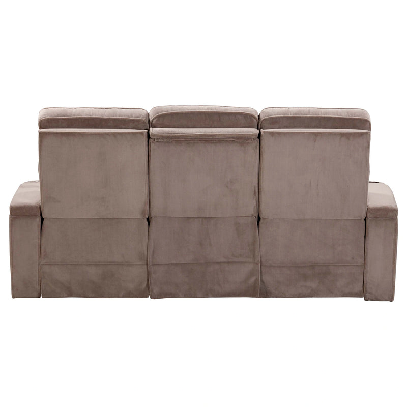 Parker Living Equinox Power Reclining Sofa with Drop Down Table