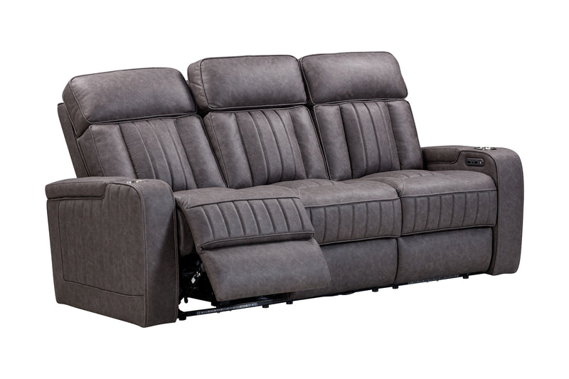 Parker Living Equinox Power Reclining Sofa with Drop Down Table